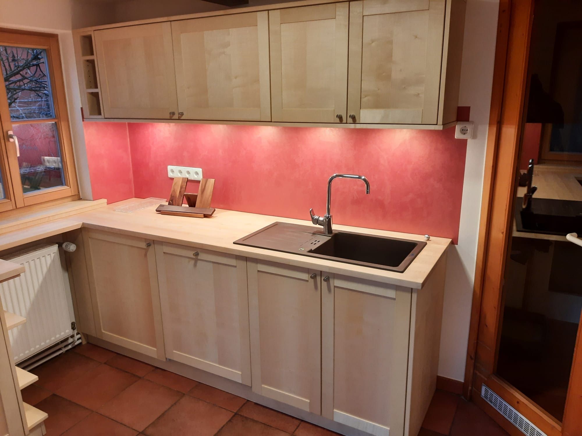 Eine Küche aus Ahorn